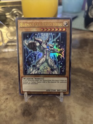 Yu-Gi-Oh Card - DUPO-EN102 - ELEMENTAL HERO NEOS (ultra rare holo) - NM-image