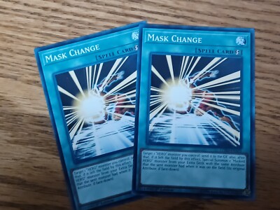 Yu-Gi-Oh! TCG 2x Mask Change Legendary Hero Decks - Destiny HERO Deck LEHD-ENA21-image