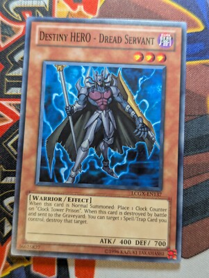 Yugioh Destiny Hero - Dread Servant LCGX-EN137 Common - VLP-image