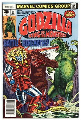 Godzilla  # 11    NEAR MINT-    June 1978   Moench story    Trimpe, Kida art-image
