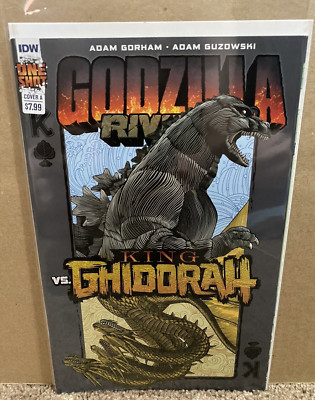 Godzilla Rivals King Ghidorah Cover A IDW One Shot New Kaiju 2021 Comic Book-image