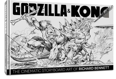 Godzilla & Kong: The Cinematic Storyboard Art of Richard Bennett by Mr. Richard -image