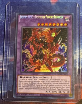 Destiny HERO - Destroyer Phoenix Enforcer MP22-EN209 - NAME SHIFT MISPRINT ERROR-image