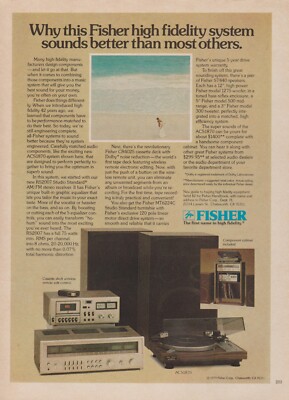 1979 Fisher ACS1870 Stereo System -