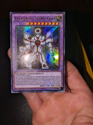Lightly Played Elemental HERO Core - JUMP-EN071 - Ultra Rare - Limited Edition --image