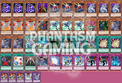 Dimension Fusion Turbo Deck Airblade Cyber Twin Jinzo Stratos Yugioh-image