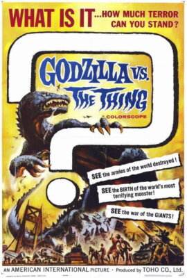 71935 Godzilla vs The Thing Movie Akira Takarada Wall 16x12 POSTER Print-image