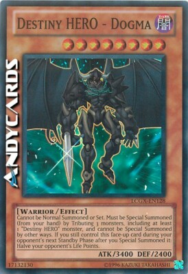 DESTINY HERO - DOGMA (Dogma - Hero of Destiny) • Super R • LCGX EN128 • Yugioh!-image