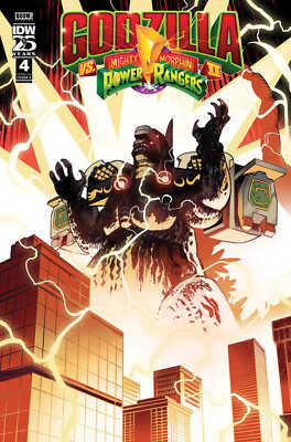 Godzilla vs. The Mighty Morphin Power Rangers II #4 Cover A (Rivas)-image