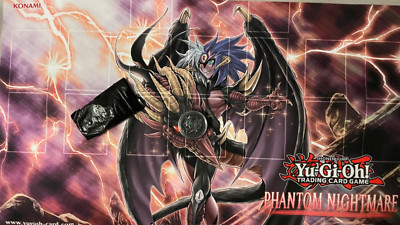 YuGiOh - Elemental Hero Flame Wingman - YCS Pre-Reg Coin -W/ Yubel Mat-image