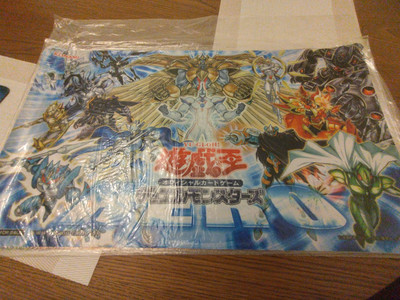 YU-GI-OH! Day Elemental Hero Playmat Japanese Exclusive Sealed! New!-image