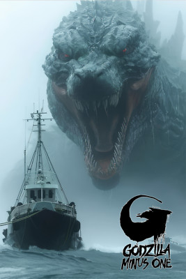 Godzilla Minus One Movie Poster Fan Gift-image