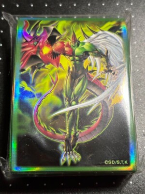 Yugioh Rush Duel Elemental HERO Flame Wingman Sleeve 100 pieces-image