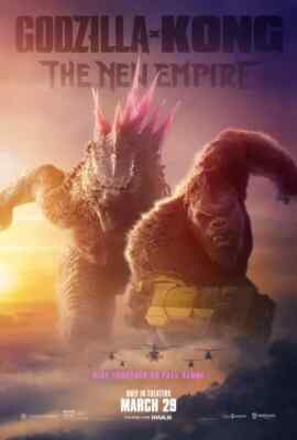 GODZILLA x KONG THE NEW EMPIRE (2024) Original Movie Poster - - D/S-image