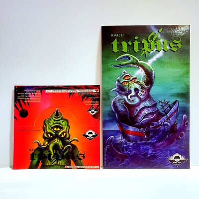 MAX TOY COMPANY CAPTAIN MAXX KAIJU TRIPUS MARK NAGATA PROMO ART CARD BAG TOPPER-image