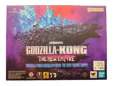 BANDAI S.H.MonsterArts GODZILLA FROM GODZILLA x KONG: THE NEW EMPIRE (2024) USD-image