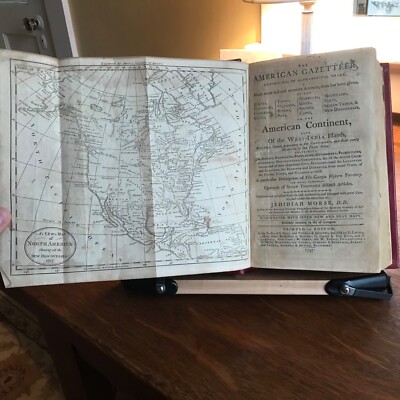 1797 The American Gazetteer by Jedidiah Morse with Folding Maps-image