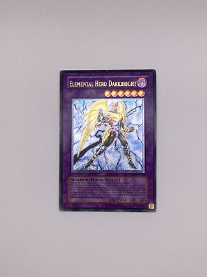 YuGiOh Elemental Hero Darkbright - Ultimate Rare - 1st Ed - TAEV-EN042 - LP-image