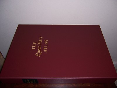 Folio Society QUEEN MARY ATLAS with Companion Volume by Peter Barber-image