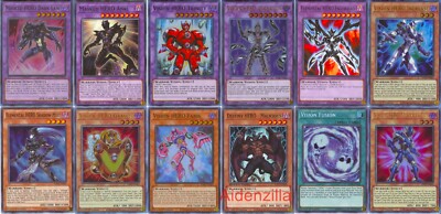 Yugioh Vision HERO Deck - Adoration Trinity  Faris Malicious Increase Elemental-image