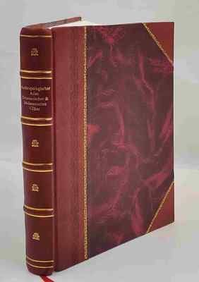 Anthropologischer Atlas ostasiatischer & melanesischer Volker.  [Leather Bound]-image