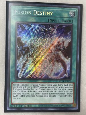 Fusion Destiny - BLCR-EN088 - Secret Rare 1st Edition NM-image