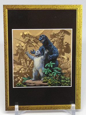 Kaiju Gallery Godzilla Minya Kaiju Art Card No.28 Yuji Kaida 1996 Tokusatsu-image