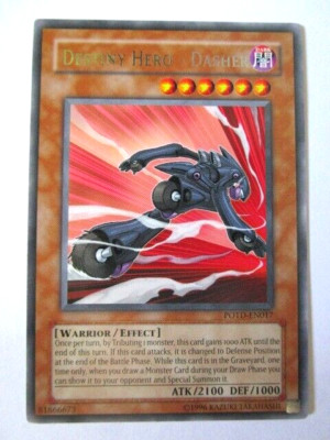 Yugioh! Destiny Hero - Dasher Potd-En017 Unlimited Rare NM!!-image