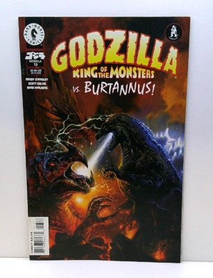 GODZILLA KING OF THE MONSTERS COMIC BOOK #13 1996 COVER ART BY BOB EGGLETON-image