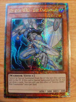 Destiny HERO - Disk Commander - RA03-EN176 - Near Mint NM - Quarter Century-image