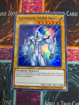 Yu-Gi-Oh! Elemental HERO Neos SHVA-EN031 Super Rare 1st Edition Near Mint-image
