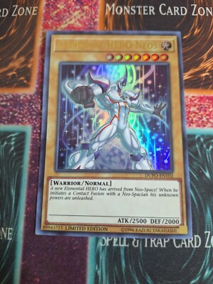 Yu-Gi-Oh! Elemental HERO Neos DUPO-EN102 Ultra Rare Limited Near Mint-image