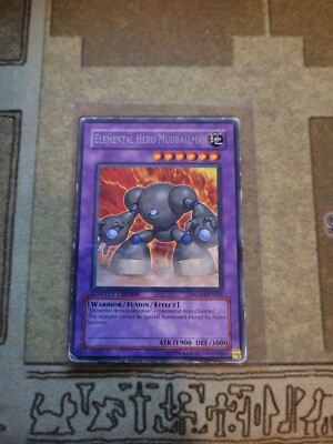 YUGIOH TCG ELEMENTAL HERO MUDBALLMAN MPD2-EN002 RARE LIMITED EDITION MP-image