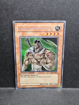 Yu-gi-oh! TCG Elemental Hero Wildheart GSE-EN001 Limited Edition Secret Rare-image