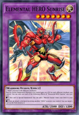 Elemental HERO Sunrise - BLC1 - Common - Yugioh EURO-image