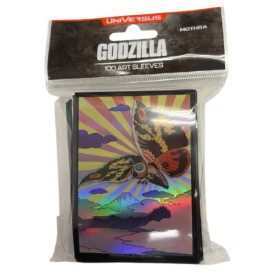 Universus Godzilla Deck Protectors - MOTHRA [100 Art Sleeves] - New-image