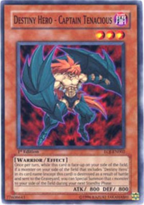 Destiny Hero - Captain Tenacious - EOJ-EN002 - Common - Unlimited Edition Heavil-image