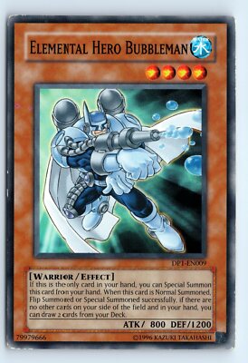 Yu-Gi-Uh Elemental Hero Bubbleman #DP1-EN009 Duelist Pack 1: Jaden Yuki tcg-image