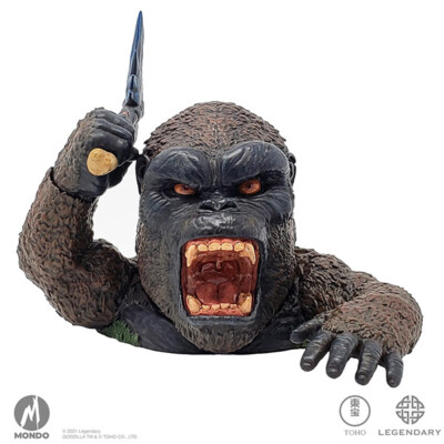 Mondo Godzilla vs Kong Mondoid Kong SDCC 2021 Exclusive Figure New and In Stock-image