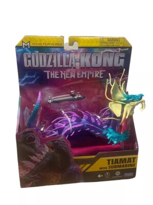 Playmates Godzilla X Kong Monsterverse TIAMAT With Submarine Figure 2024-image