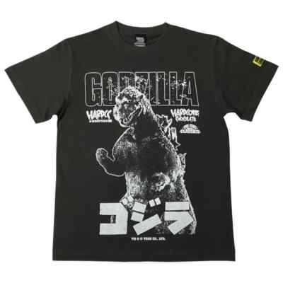 GADZILLA 1954 First Godzilla Movie Motif T-shirt Hardcore Chocolate Japan New-image