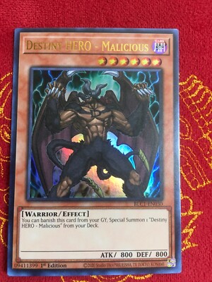 Destiny HERO - Malicious Yugioh BLC1-EN030 Battles of Legend: Chapter 1 LP-image
