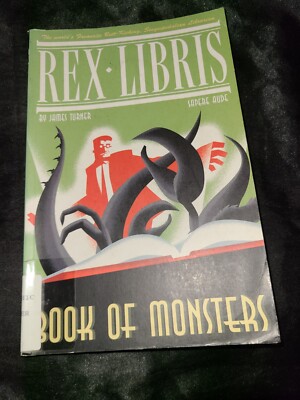 Rex Libris Volume 2: Book Of Monsters - Paperback By Turner, James-image