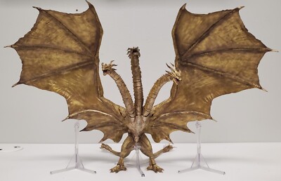 King Ghidorah 2019 golden brown custom repaint SH MonsterArts 