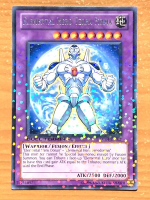 yugioh Elemental Hero Terra Firma DT04-EN087 Silver Rare Parallel Near Mint-image