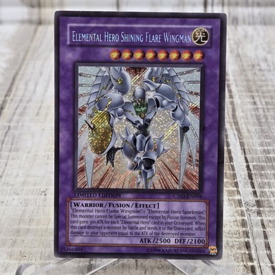 Yu-Gi-Oh! Elemental HERO Shining Flare Wingman (CT03-EN004) Limited Edition LP-image
