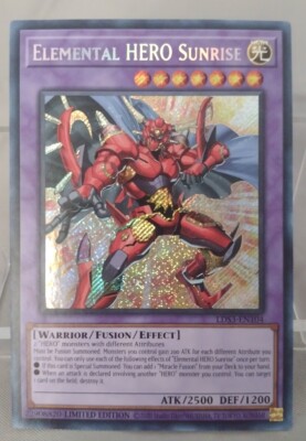 Yu-Gi-Oh! TCG Elemental HERO Sunrise Legendary Duelists: Season 3 LDS3-EN104...-image