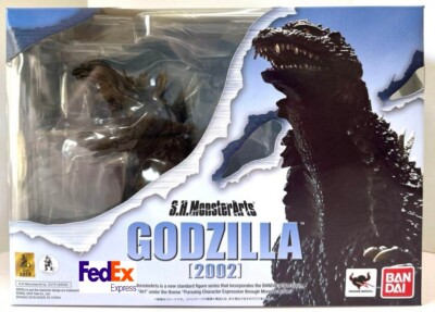 Bandai spirits S.H. MonsterArts 2002 Godzilla Action Figure From Japan-image