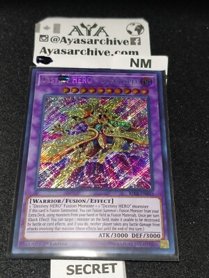DESTINY HERO - DUSKTOPIA (BLLR-EN025) - Secret 1st NM - Yu-Gi-Oh-image