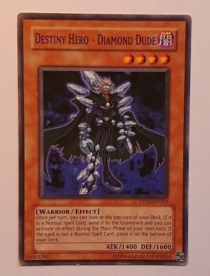 Yugioh DP05-EN003 Destiny HERO - Diamond Dude Aster Phoenix 2007-image